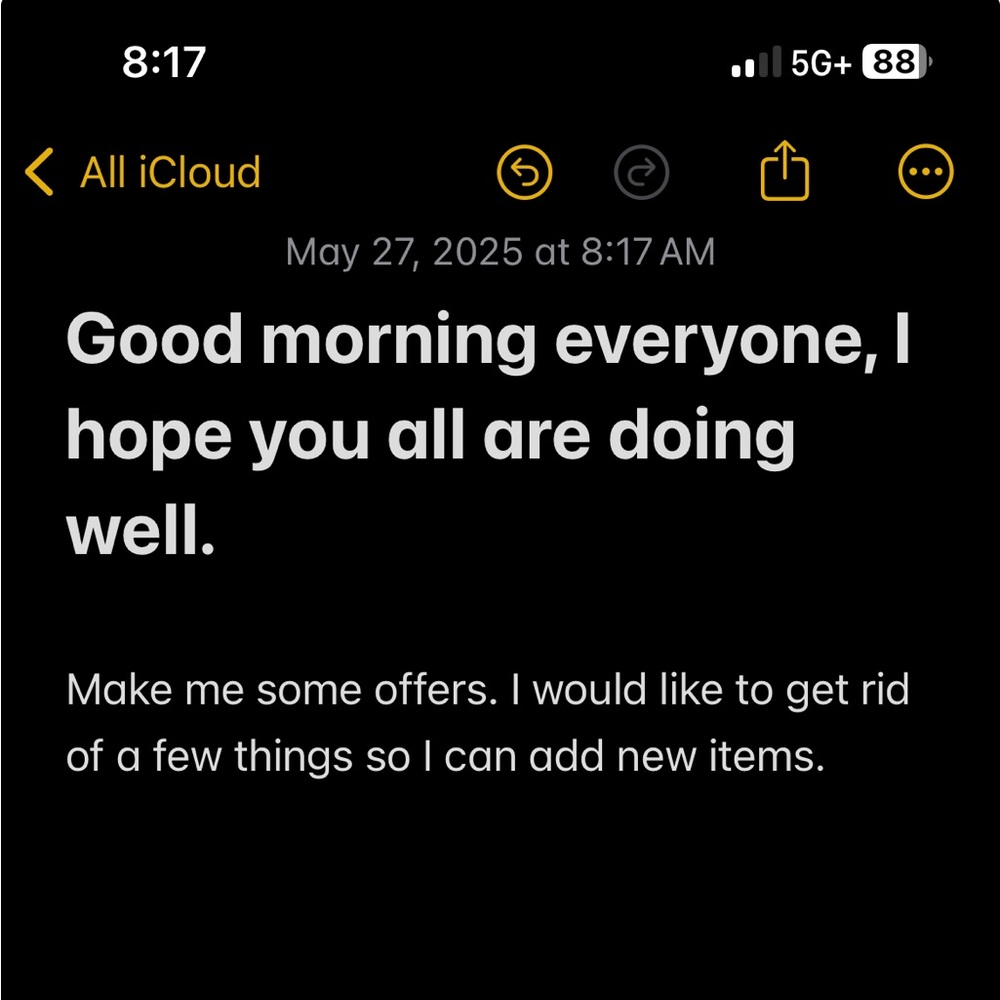 Apple Black iPhone with Dark Mode Interface